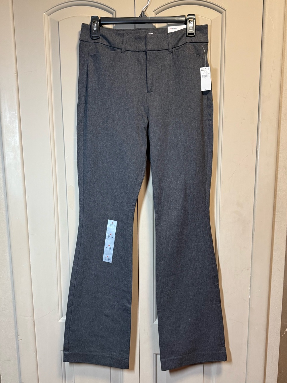 Old Navy Dark Gray Bootcut Dress Pants